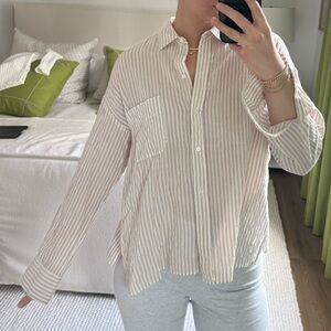 Vince striped blouse